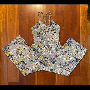 Wild Fable Floral Wide-Leg Tank Jumpsuit